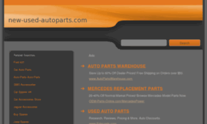 New-used-autoparts.com thumbnail