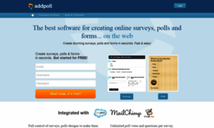 New.addpoll.com thumbnail