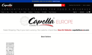 New.capellaflavors.com thumbnail