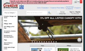 New.creativeshelters.com thumbnail