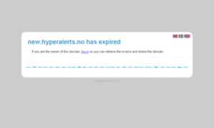 New.hyperalerts.no thumbnail