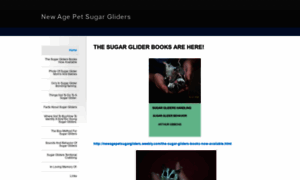 Newagepetsugargliders.weebly.com thumbnail