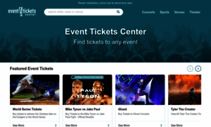 Newark.eventticketscenter.com thumbnail