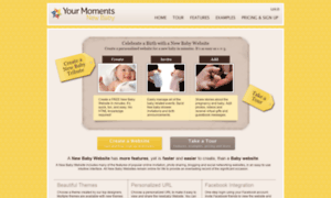 Newbaby.yourmoments.com thumbnail