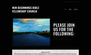 Newbeginningsbiblechurch.org thumbnail