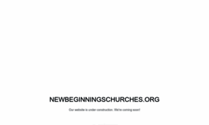 Newbeginningschurches.org thumbnail