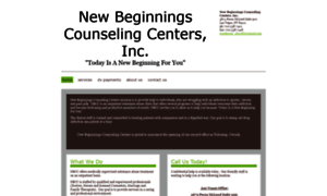 Newbeginningscounselingcenters.com thumbnail