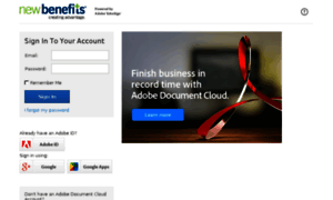 Newbenefits.echosign.com thumbnail