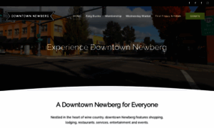 Newbergdowntown.org thumbnail