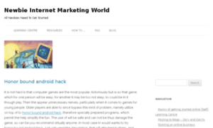 Newbieinternetmarketingworld.com thumbnail