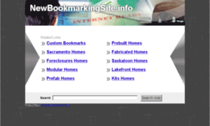 Newbookmarkingsite.info thumbnail