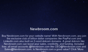 Newbroom.com thumbnail