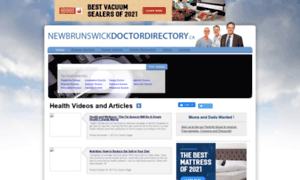 Newbrunswickdoctordirectory.ca thumbnail