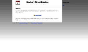 Newbury-street-practice.appointments-online.co.uk thumbnail