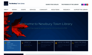 Newburylibrary.org thumbnail