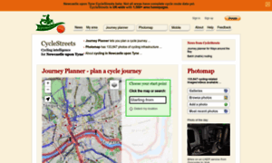 Newcastle.cyclestreets.net thumbnail