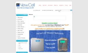 Newcellwaterionizers.com thumbnail