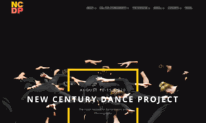 Newcenturydanceproject.org thumbnail