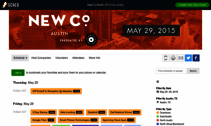 Newcoaustin2015.sched.org thumbnail