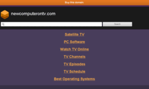 Newcomputerontv.com thumbnail