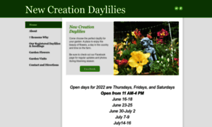 Newcreationdaylilies.com thumbnail