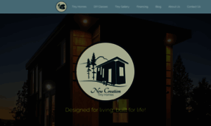 Newcreationtinyhomes.com thumbnail