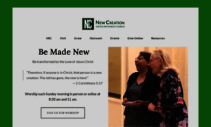 Newcreationumc.org thumbnail