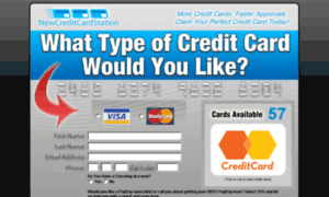 Newcreditcardstation.com thumbnail