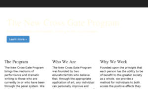 Newcrossgateprogram.org thumbnail