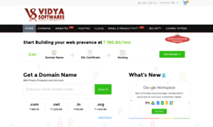 Newdomain.vidyasoftwares.com thumbnail