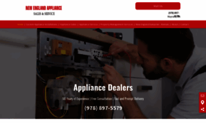 Newenglandappliancesalesandservice.com thumbnail