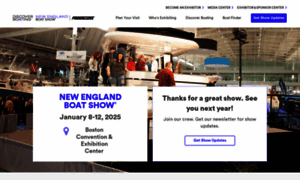 Newenglandboatshow.com thumbnail