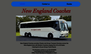 Newenglandcoaches.com.au thumbnail