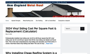 Newenglandmetalroof.com thumbnail