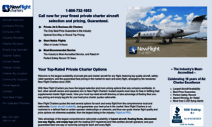 Newflightcharters.com thumbnail