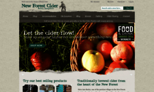 Newforestcider.co.uk thumbnail