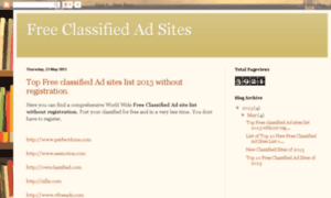 Newfreeclassifiedads.blogspot.in thumbnail