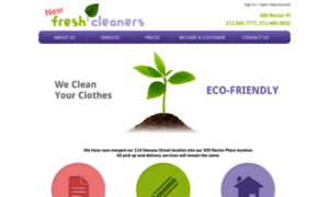 Newfreshcleaners.com thumbnail