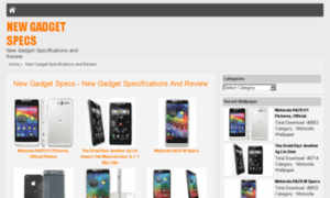Newgadgetspecs.info thumbnail
