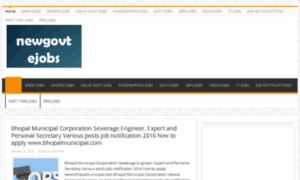 Newgovtejobs.com thumbnail