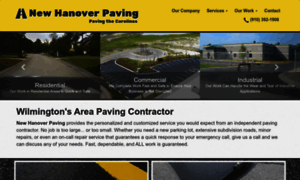 Newhanoverpaving.com thumbnail