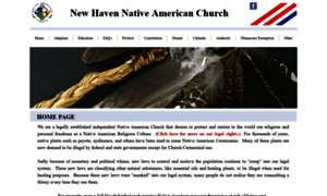 Newhavennativeamericanchurch.org thumbnail