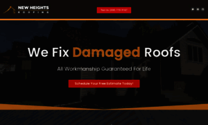 Newheightsroofing.com thumbnail