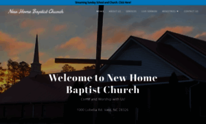 Newhomebaptistchurch.org thumbnail