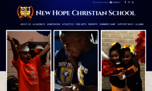 Newhope-christianschool.org thumbnail