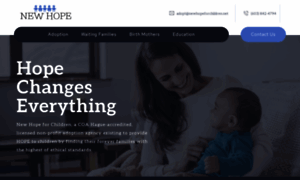 Newhopeadoption.com thumbnail