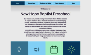 Newhopebaptistpreschool.com thumbnail