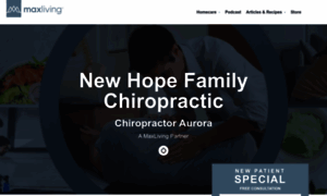 Newhopedenverchiropractic.com thumbnail