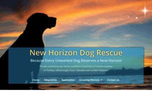 Newhorizondogrescue.org thumbnail