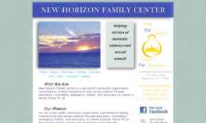Newhorizonfamilycenter.com thumbnail